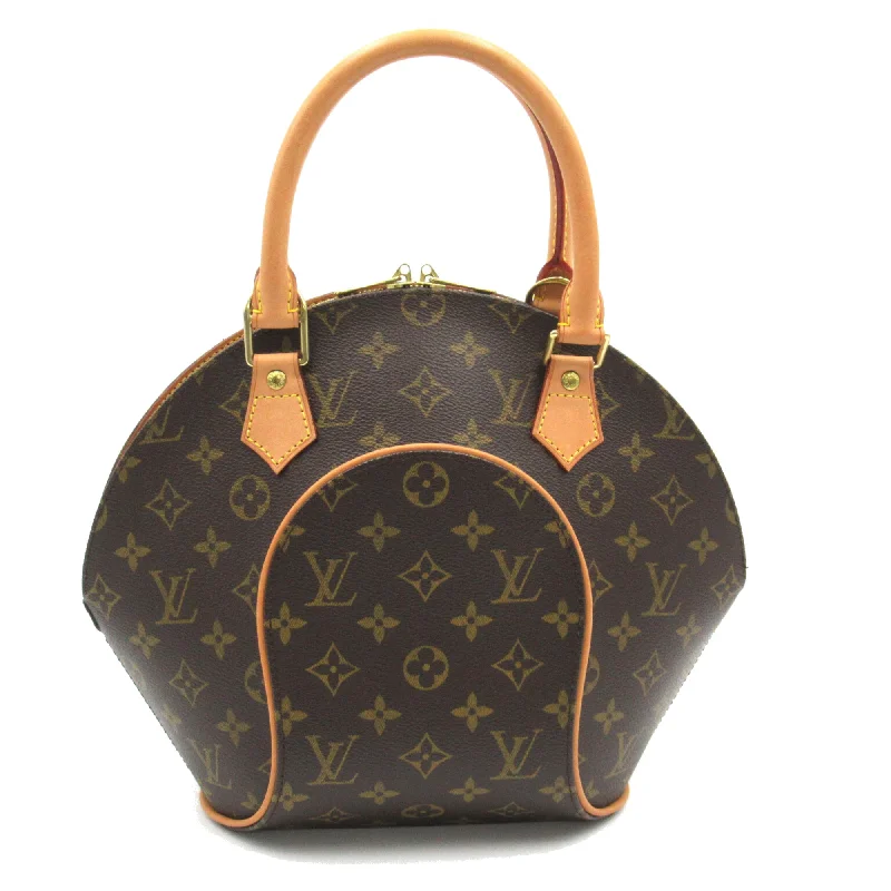 Louis Vuitton bags with a chain - link trim and a leather body for a modern edgeLOUIS VUITTON Ellipse PM Brown Monogram PVC coated canvas M51127