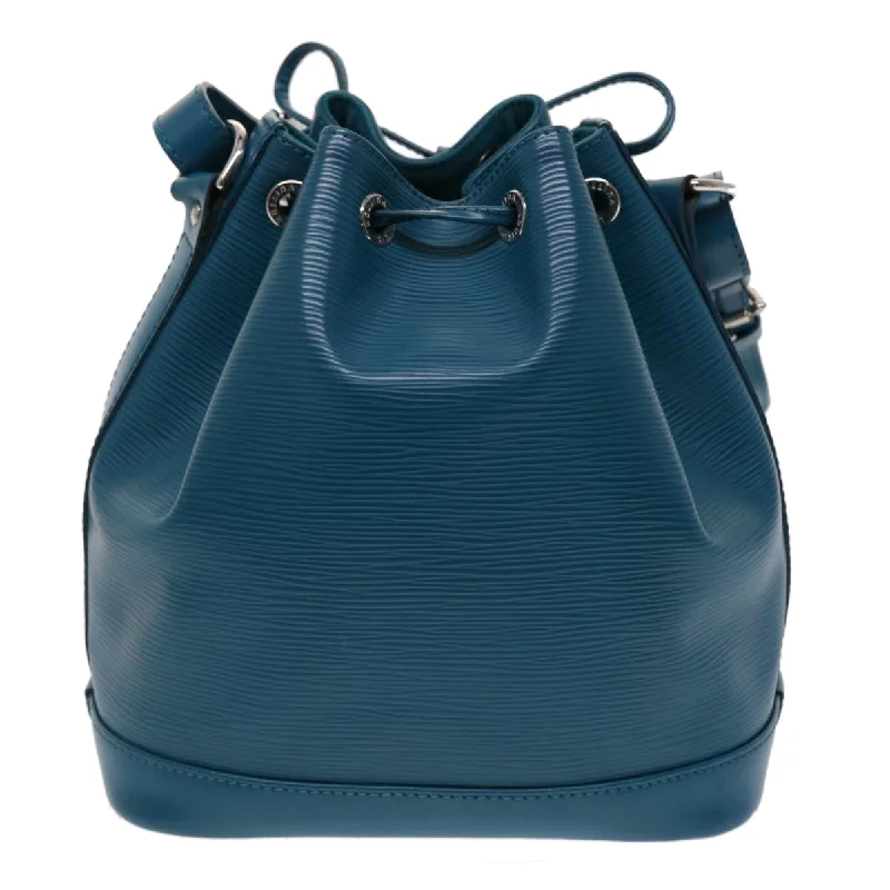 Louis Vuitton bags with a chain - link trim and a leather body for a modern edgeLOUIS VUITTON Epi Noe BB Shoulder Bag Light Blue Cyan M40846 LV  46191