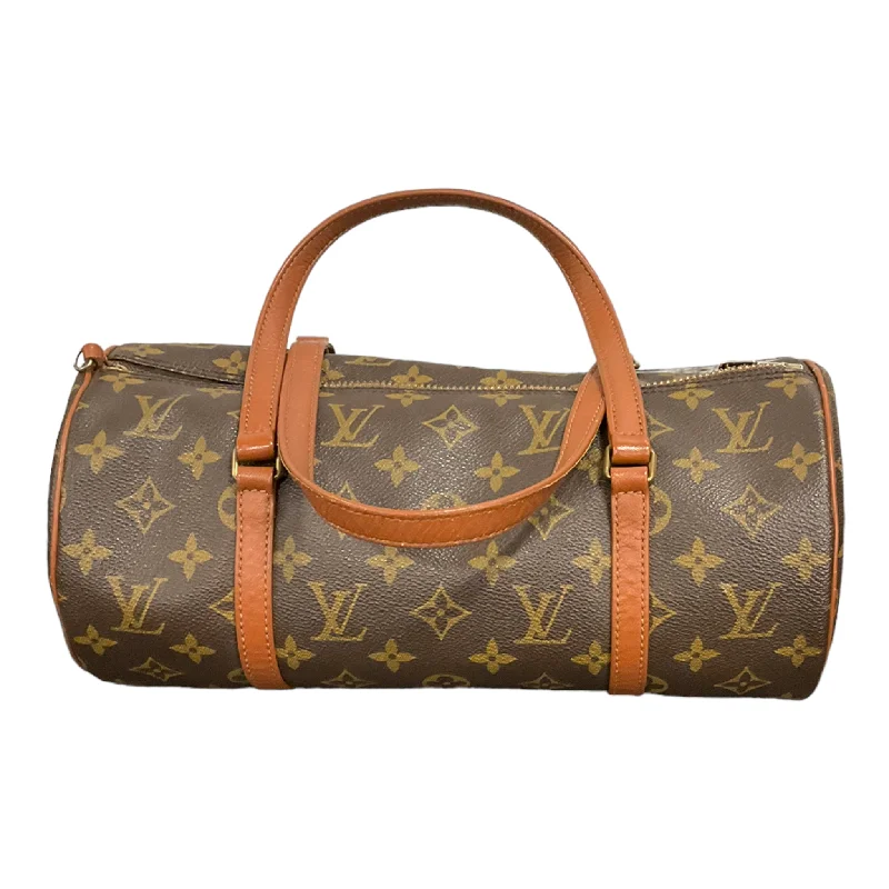 Louis Vuitton bags with a chain - link trim and a leather body for a modern edgeHandbag Luxury Designer By Louis Vuitton  Size: Medium