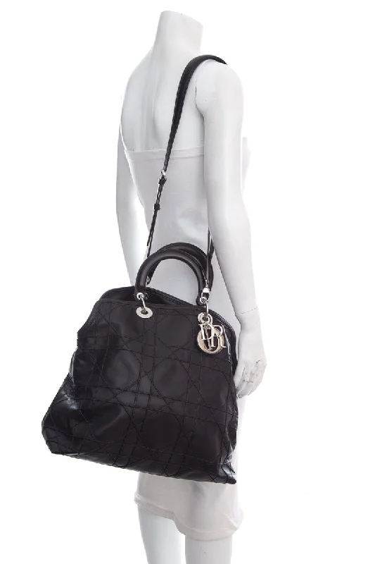 Trendsetting Christian Dior crossbody bags with a colorful strapDior Black Granville Satchel Handbag