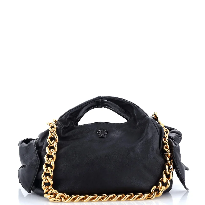 Christian Dior crossbody bags with a front - flap pocket for easy accessMedusa Head Chain Tote Leather