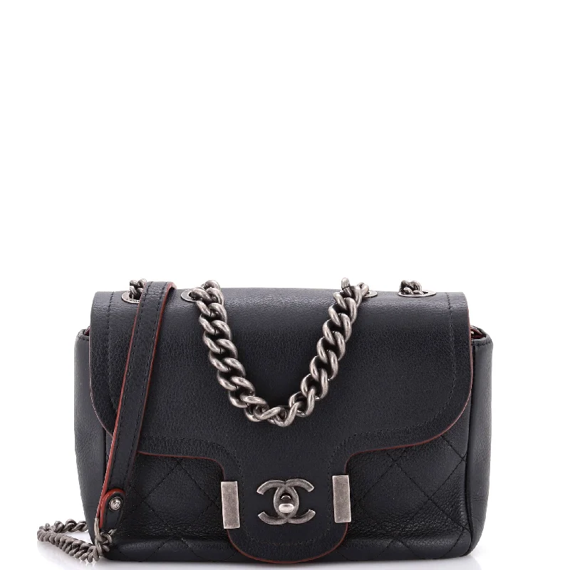 Christian Dior handbags with a removable shoulder strap for versatilityArchi Chic Flap Bag Quilted Grained Calfskin Small