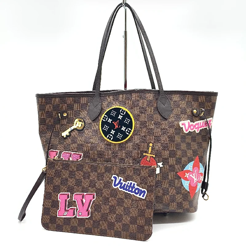 Louis Vuitton bags with a chain - link trim and a leather body for a modern edgeHandbag Luxury Designer By Louis Vuitton  Size: Medium