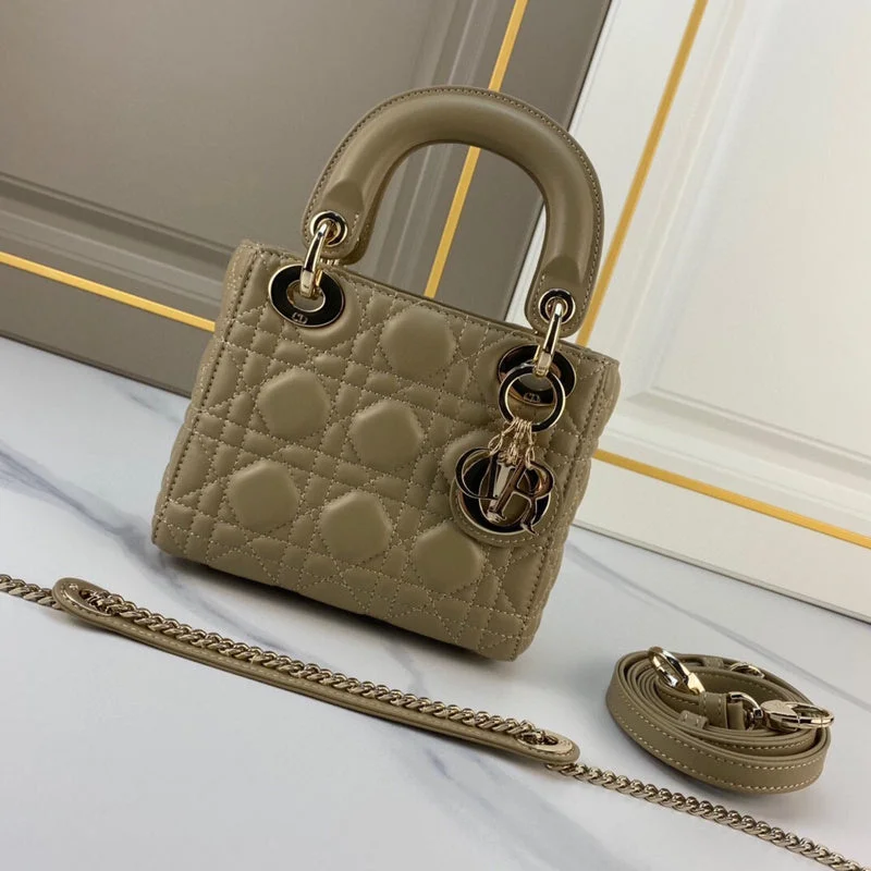 Christian Dior bags with a quilted pattern and gold - toned hardwareWF - Dior Bags - 911