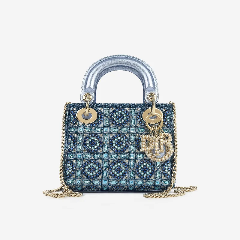 Christian Dior bags with a quilted pattern and gold - toned hardwareMini Lady Dior