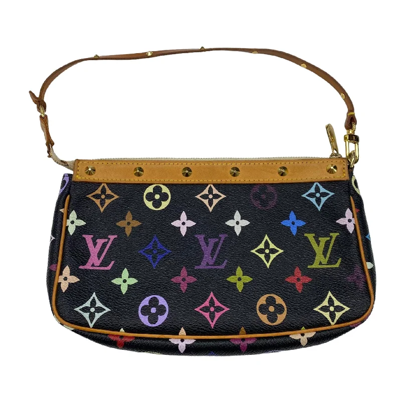 Louis Vuitton bags with a chain - link trim and a leather body for a modern edgeHandbag Luxury Designer By Louis Vuitton  Size: Small