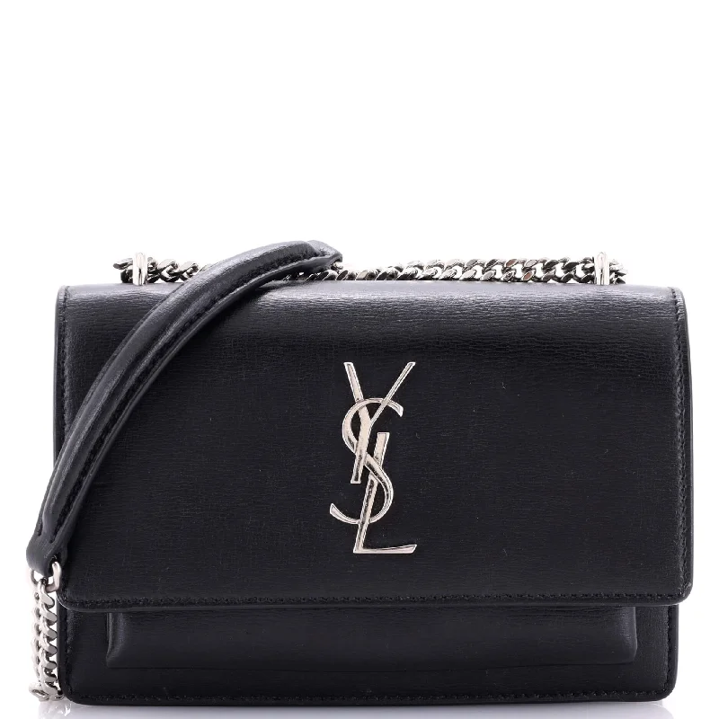 Christian Dior crossbody bags with a front - flap pocket for easy accessSunset Chain Wallet Leather