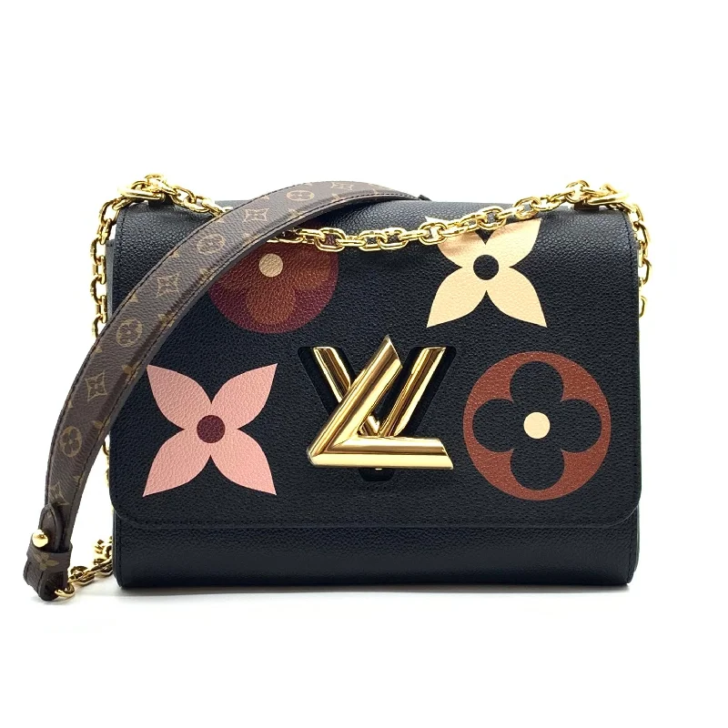 Louis Vuitton bags with a chain - link trim and a leather body for a modern edgeHandbag Luxury Designer By Louis Vuitton  Size: Medium