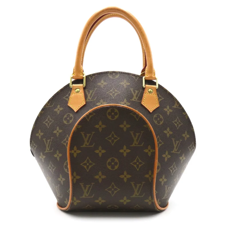 Louis Vuitton bags with a chain - link trim and a leather body for a modern edgeLOUIS VUITTON Ellipse PM Brown Monogram PVC coated canvas M51127