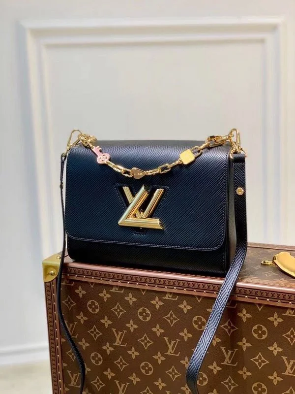 Louis Vuitton bags with a chain - link trim and a leather body for a modern edgeBoldCollect - LOUIS VUITTON BAGS - 1801