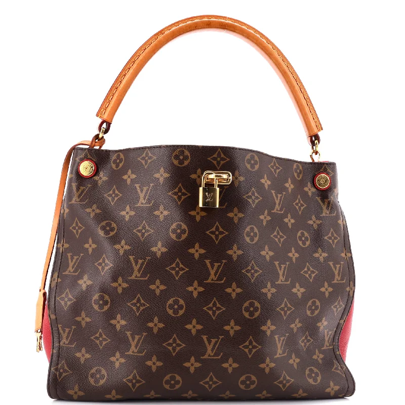 Christian Dior bags with a side - pocket for holding a water bottleGaia Handbag Monogram Canvas