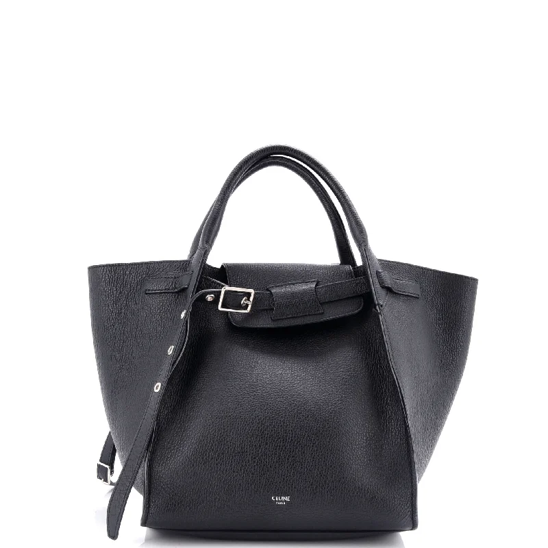 Christian Dior backpacks with a sleek, minimalist silhouetteBig Bag Grained Calfskin Small