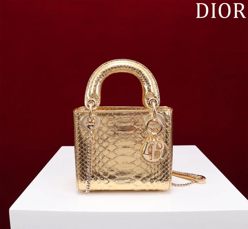 Christian Dior handbags with a detachable mirror for on - the - go touch - upsWF - Dior Bags - 967