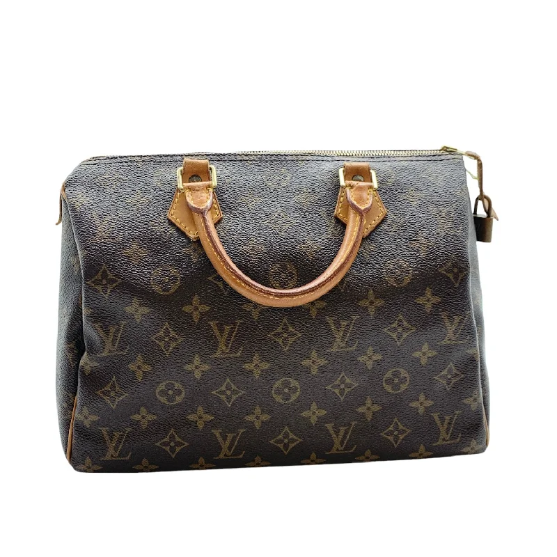 Louis Vuitton bags with a chain - link trim and a leather body for a modern edgeHandbag Luxury Designer By Louis Vuitton  Size: Medium