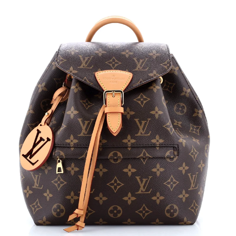 Christian Dior backpacks with a sleek, minimalist silhouetteMontsouris NM Backpack Monogram Canvas PM