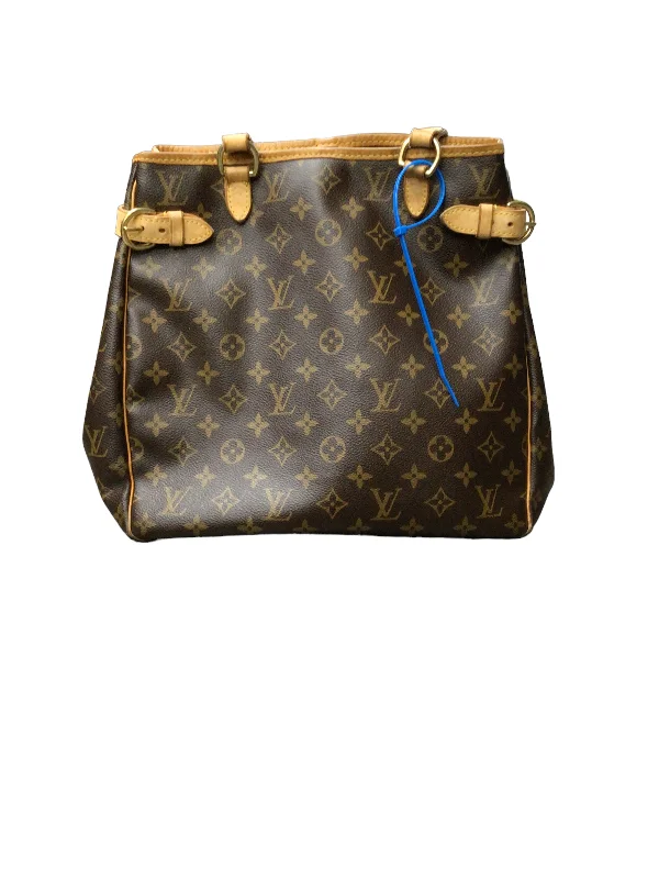 Louis Vuitton bags with a chain - link trim and a leather body for a modern edgeHandbag Luxury Designer By Louis Vuitton  Size: Medium