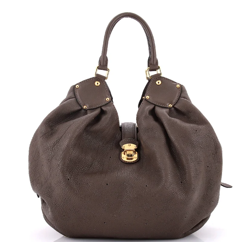 Christian Dior tote bags with a double - handle and shoulder - strap optionXL Hobo Mahina Leather