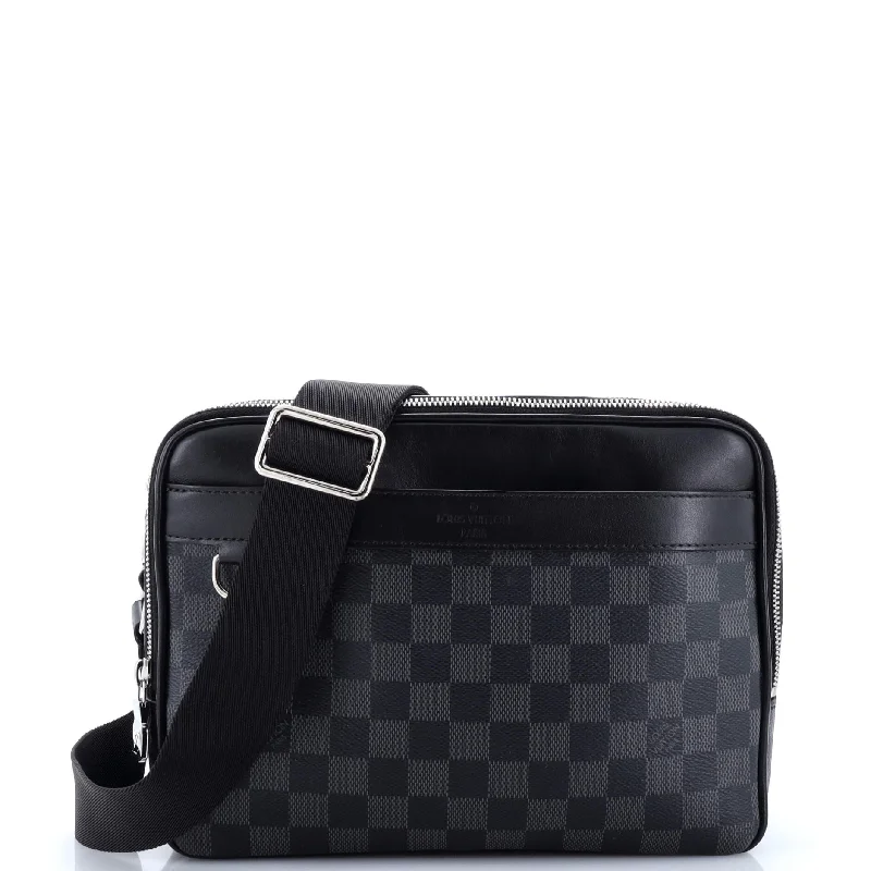 Trendsetting Christian Dior crossbody bags with a colorful strapTrocadero NM Messenger Damier Graphite PM