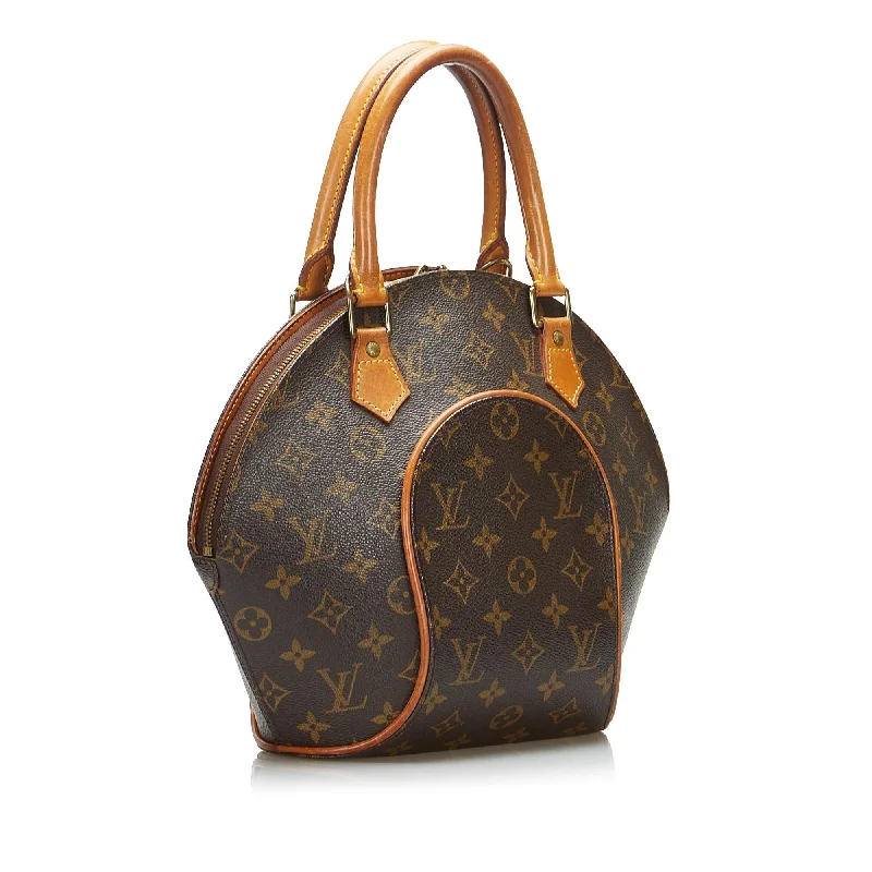 Louis Vuitton bags with a chain - link trim and a leather body for a modern edgeLouis Vuitton Ellipse PM (SHG-2TVTKu)