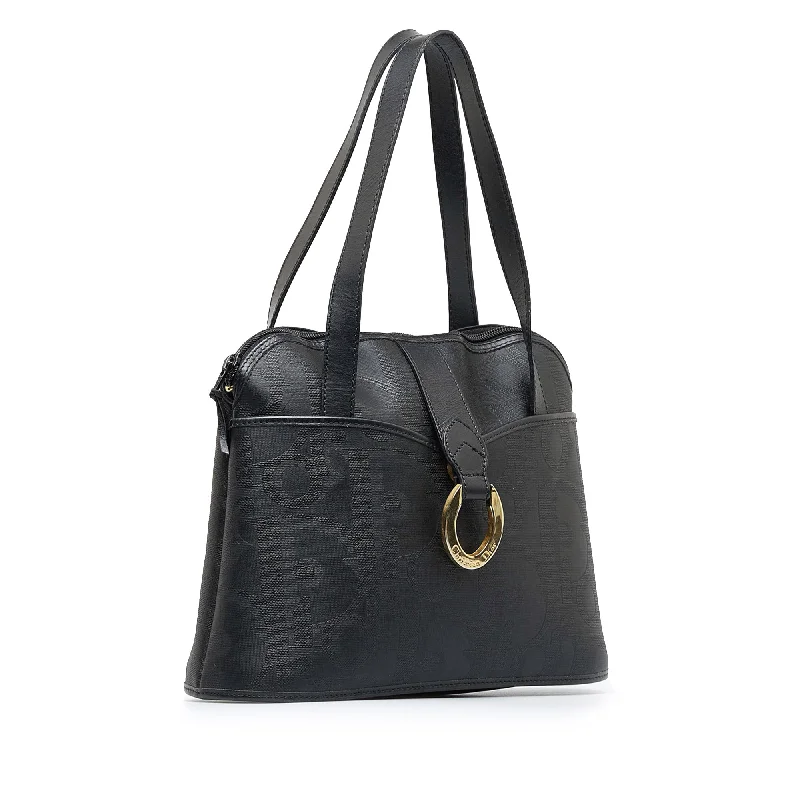 Christian Dior bags with a zip - top closure and multiple compartmentsBlack Dior Trotter Tote Bag