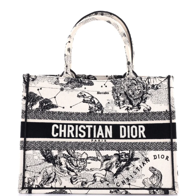 Fashion - forward Christian Dior tote bags for the modern womanBook Tote Embroidered Canvas Medium