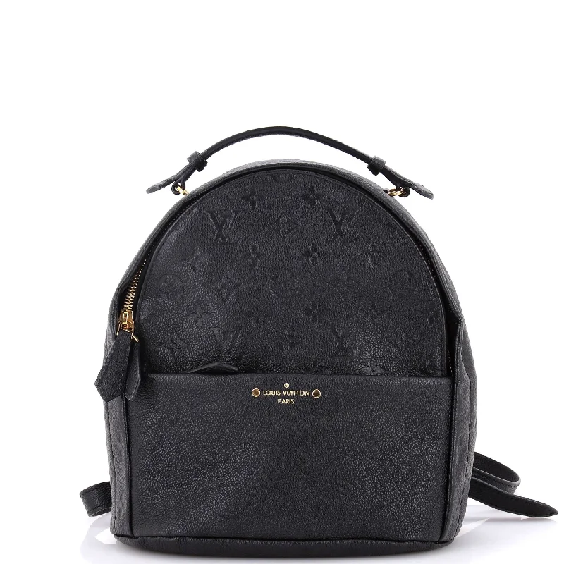 Christian Dior backpacks with a sleek, minimalist silhouetteSorbonne Backpack Monogram Empreinte Leather