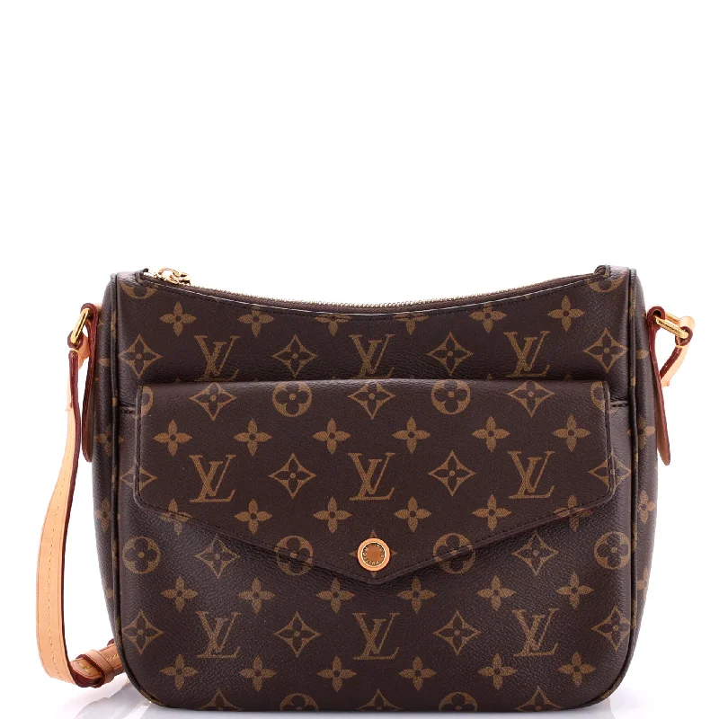 High - fashion Christian Dior bags with a geometric patternMabillon Shoulder Bag Monogram Canvas