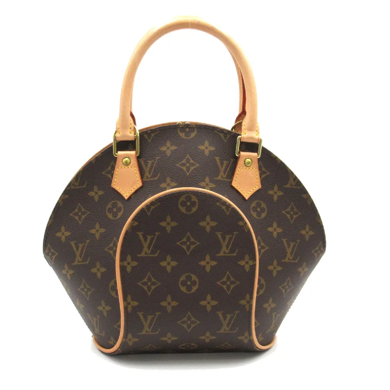 Louis Vuitton bags with a chain - link trim and a leather body for a modern edgeLOUIS VUITTON Ellipse PM Brown Monogram PVC coated canvas M51127