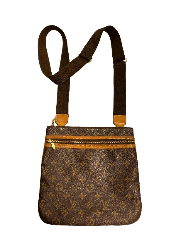 Louis Vuitton bags with a chain - link trim and a leather body for a modern edgeHandbag Designer By Louis Vuitton  Size: Small