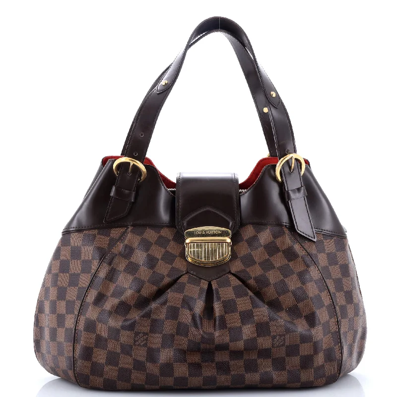 Contemporary Christian Dior handbags with a unique shapeSistina Handbag Damier PM