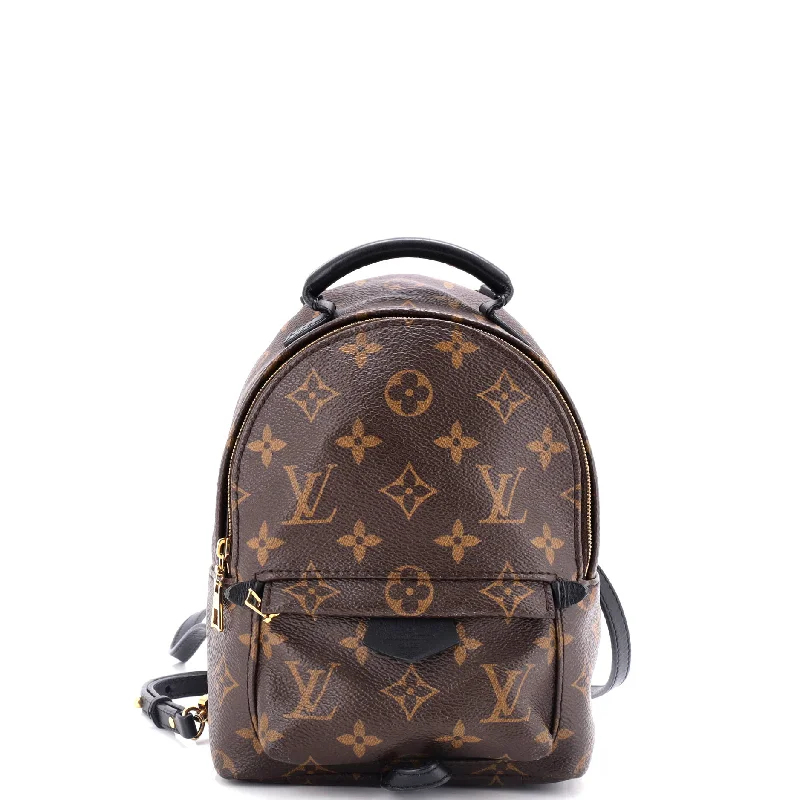 Christian Dior bags with a zip - top closure and multiple compartmentsPalm Springs Backpack Monogram Canvas Mini