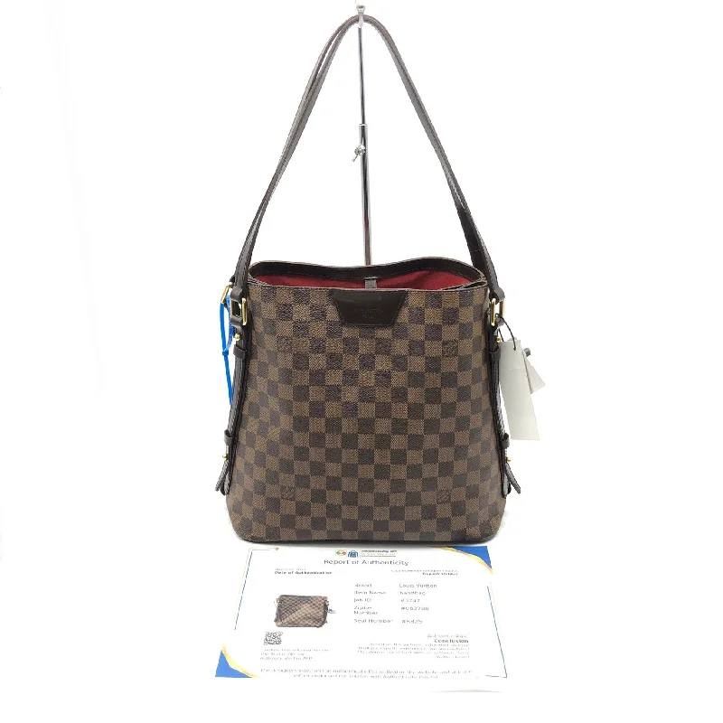 Louis Vuitton bags with a chain - link trim and a leather body for a modern edgeHandbag Luxury Designer By Louis Vuitton  Size: Medium