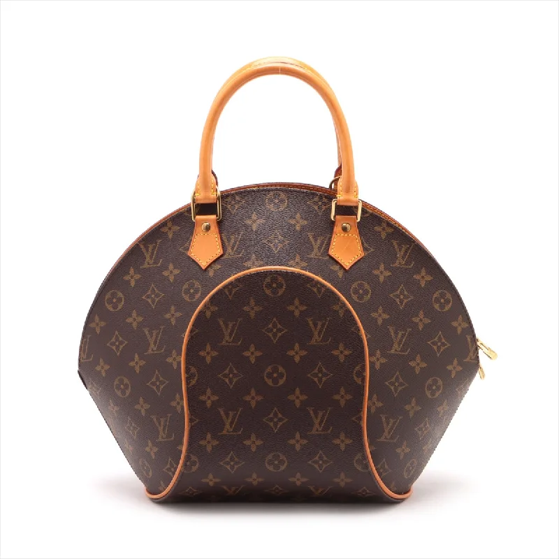 Louis Vuitton bags with a chain - link trim and a leather body for a modern edgeLOUIS VUITTON Ellipse MM in Monogram M51126